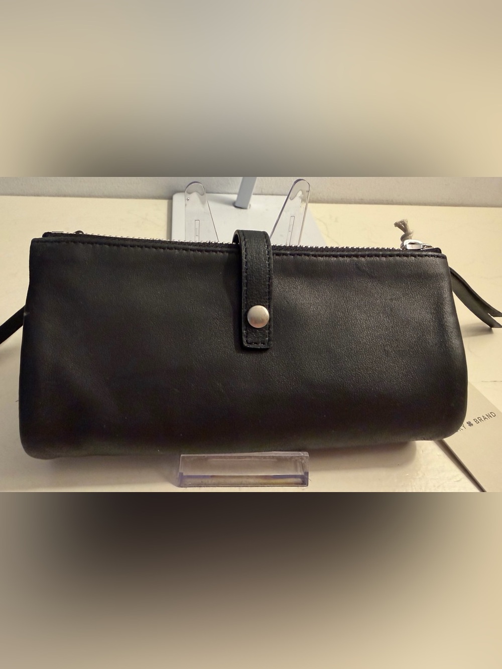 Lucky Brand Koda black leather wallet NWT